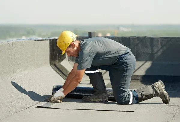 Flat roofing system
